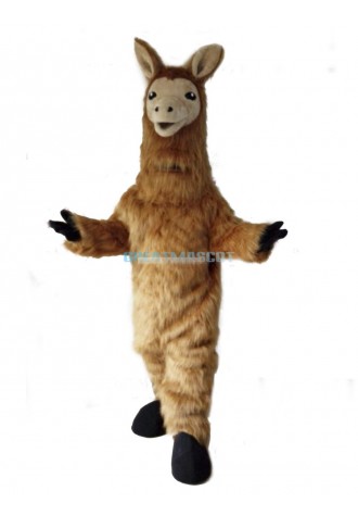 Llama Mascot Costume Animal Sheep Costume Fancy Dress