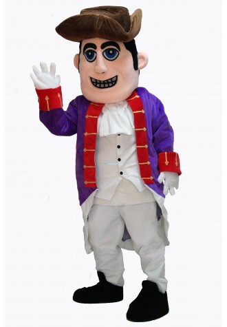 Cute People Patriot Mascot Costume on Clearance