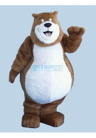 Brown Charmin Bear Mascot Adult Costume