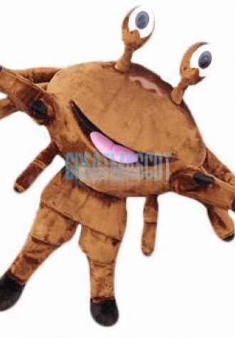 Brown Crab Mascot Costumes
