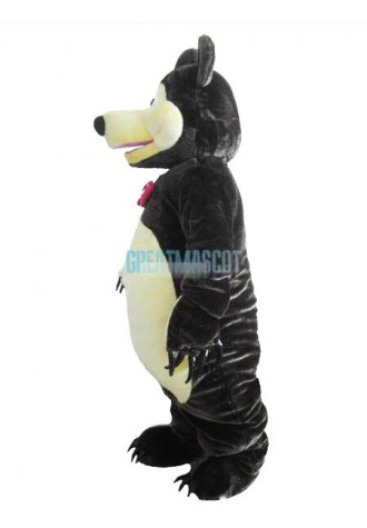 Gentle Brown Bear Mascot Costume Free Shipping