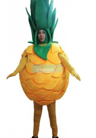 Fruit Pineapple Mascot Costume Free Shipping
