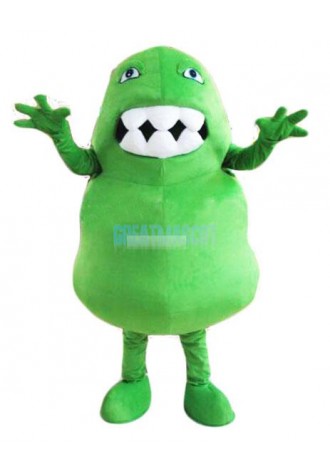 Germ Mascot Costume Green Bacteria Mascot Free Shipping