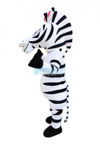 Cute Zebra Horse Mascot Costume Free Shipping