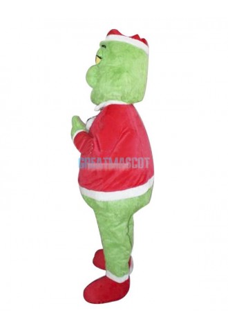 Christmas Cartoon Character Grinch Mascot Costume