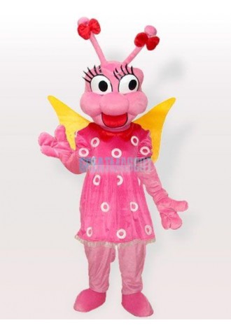 Pink Lady Fenfendu Bee Mascot Costume