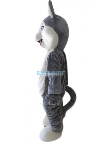 Animal Costume Dog Siberian Husky Mascot Costume for Adult