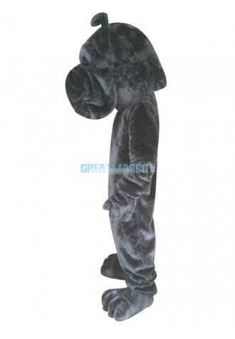 Black SharPei Mascot Costume Dog Costume for Adult