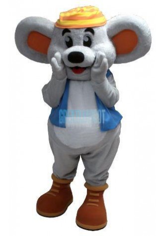 Friendly Mogul Mouse Mascot Costume Free Shipping