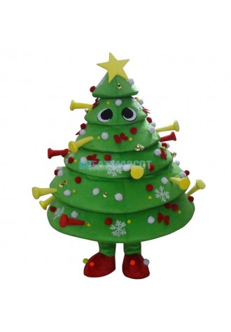 Deluxe Christmas Tree Mascot Costume
