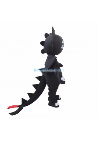 Plush Dragon Mascot Costume