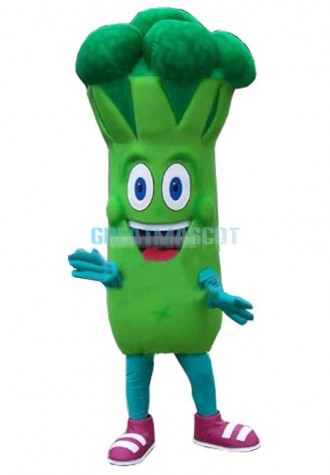 Bruce Broccoli Mascot Costume Custom Fancy Costume Anime Cosplay Kits Mascotte Fancy Dress Carnival Costume