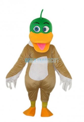 Mallard Duck Adult Mascot Costume