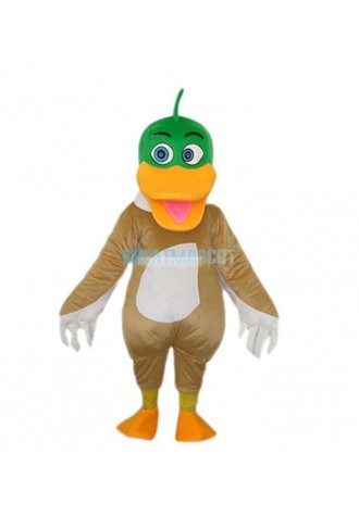 Mallard Duck Adult Mascot Costume