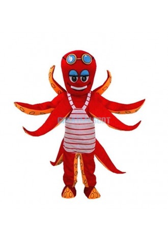 Octopus Adult Mascot Costume