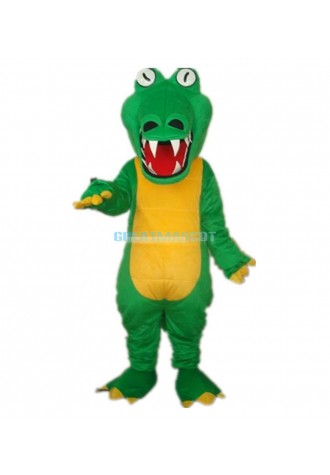 Big Mouth Crocodile Alligator Adult Mascot Costume