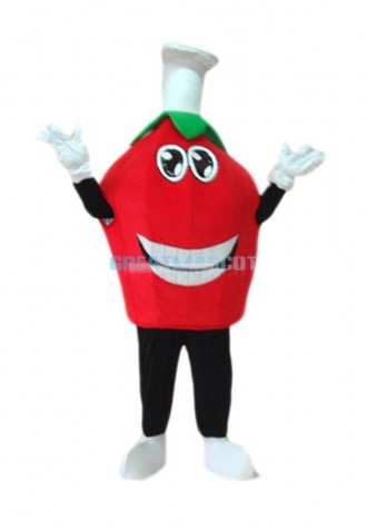 Strawberry Mascot Costume Free Shipping