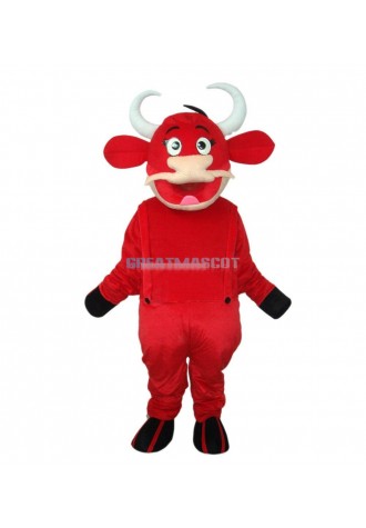 Bull Mascot Costume Free Shipping
