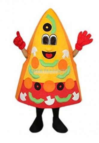 High Quality Pizza Mascot Costume