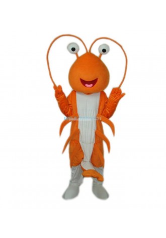 Shrimp/Prawn Adult Mascot Costum