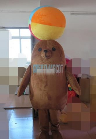 Sea Lion Mascot Costume