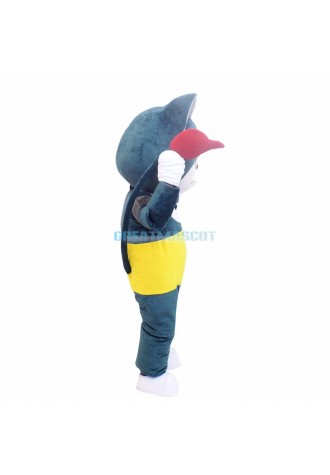 Youkai Watch Jibanyan Blue Cat Mascot Costume