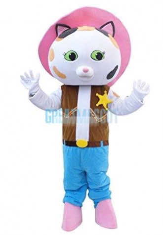 Sheriff Callie's Wild West Sheriff Caillie Mascot Costume