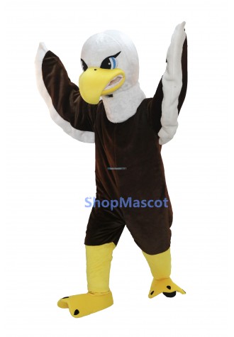 Brwon Eagle Mascot Costume