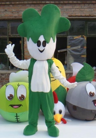 Cabbage Cartoon Mascot Costume