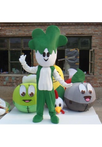 Cabbage Cartoon Mascot Costume