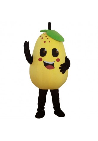 Pear Mascot Costume Fruits Vegetables Costume