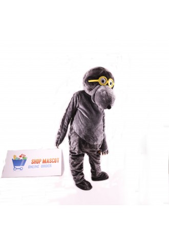 Glasses Mole Mascot Costume
