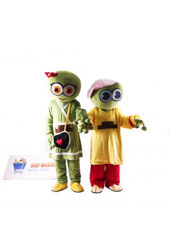 Frog Plush Adult Mascot Costume