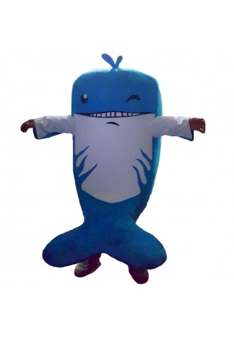 Blue Dolphin Mascot Costumes Free Shipping