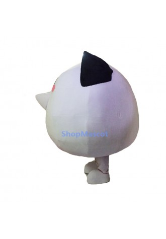 White Ball Mascot Costumes Free Shipping