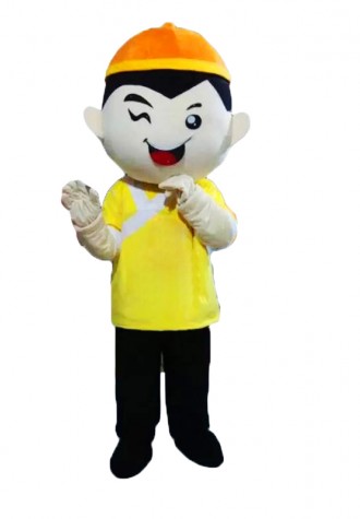 Chinese Boy Mascot Costumes Free Shipping