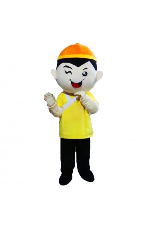 Chinese Boy Mascot Costumes Free Shipping