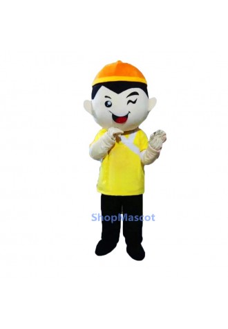 Chinese Boy Mascot Costumes Free Shipping