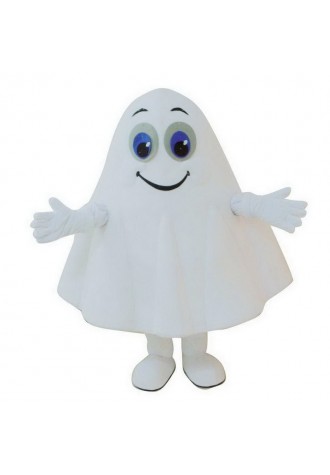 White Ghost Mascot Costumes Free Shipping