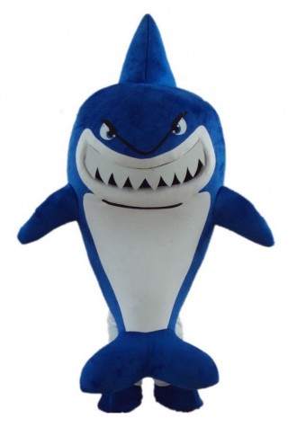 Blue Shark Mascot Costumes Free Shipping