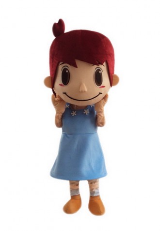 Cute Girl Mascot Costumes Free Shipping