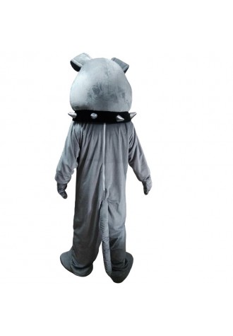 Grey Bulldog Mascot Costumes Free Shipping