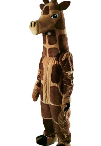 Realistic Giraffe  Mascot Costumes Free Shipping