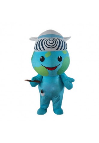Earth Mascot Costumes Free Shipping