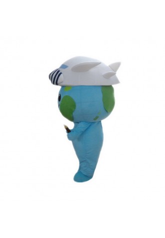 Earth Mascot Costumes Free Shipping