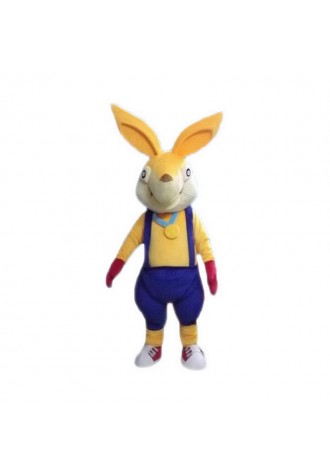 Yellow Rabbit Mascot Costumes Free Shipping