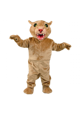 Big Cat Cougar Mascot Costume Free Shipping