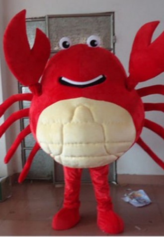Red Crab Mascot Costumes