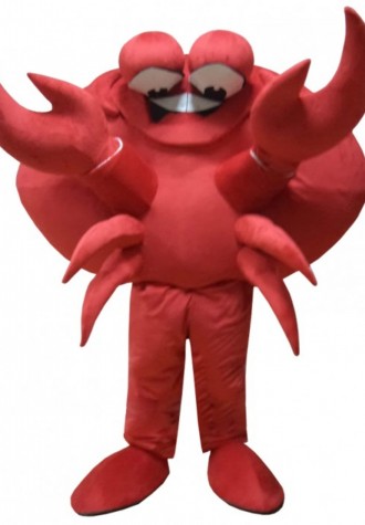 Hot Sales Character Red Crab Mascot Costume