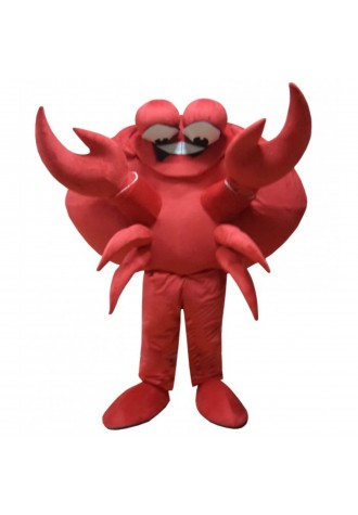 Hot Sales Character Red Crab Mascot Costume